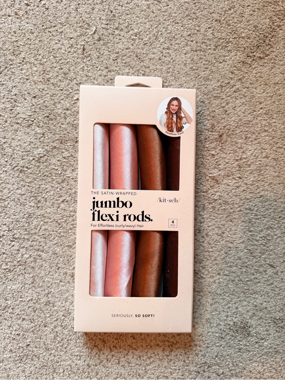 Kitsch Jumbo Flexi Rods for Heatless Curls